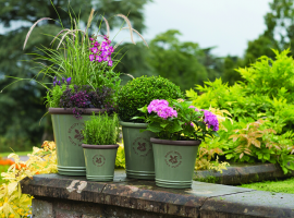 Containers, Stoneware and Terracotta Pots