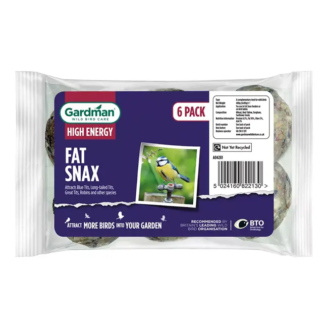Bird Care - Gardman Fat Snax 6 Pack