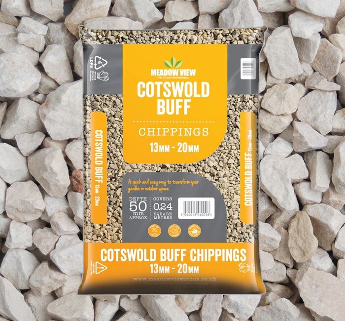 Landscaping - Meadow View Cotswold Chippings