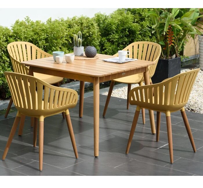 Lifestyle - Nassau 4 Seat Square Dining Set