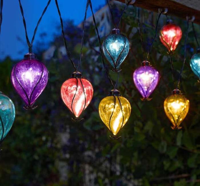 Lighting - Balloon Rainbow String Lights - set of 10