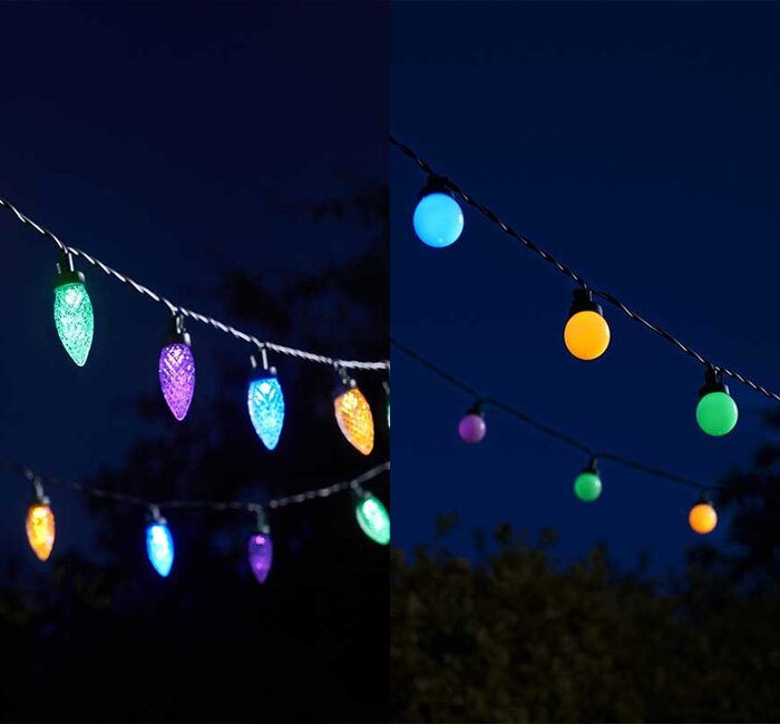 Lighting - MutliPower Pine Cones/ Festoon String lights - Set of 30