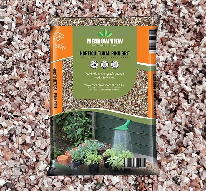 Stone - Meadow View Horticultural pink grit