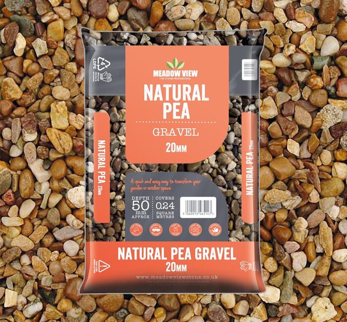 Stone - Meadow View Natural Pea Gravel